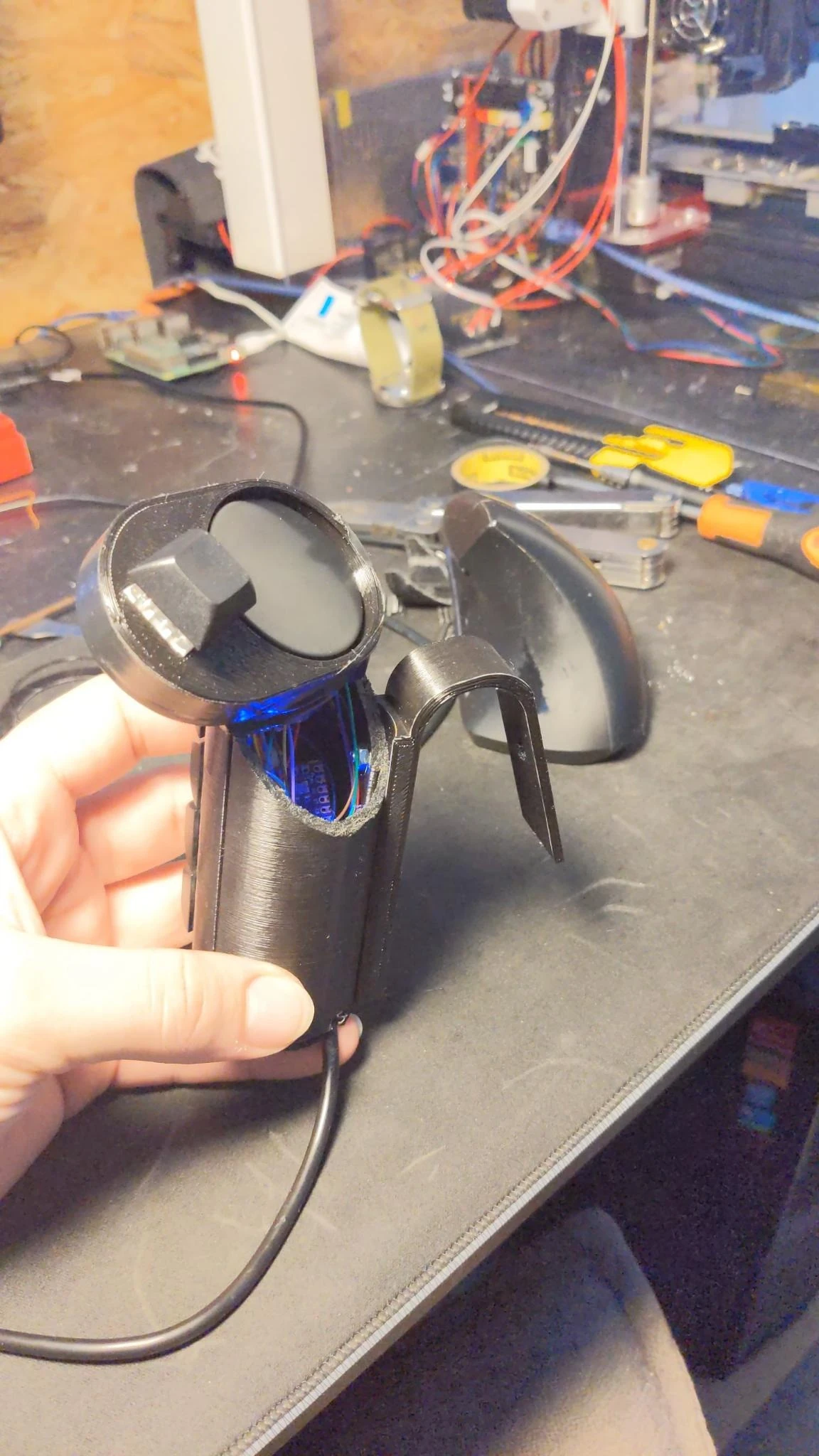 Photo de l'avant du prototype v5